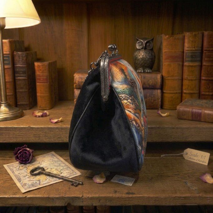 Sac à main « Alice au Pays des Songes » — Pièce unique