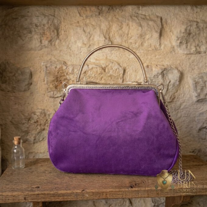 Sac à main « Alice & le Chat — Pièce unique