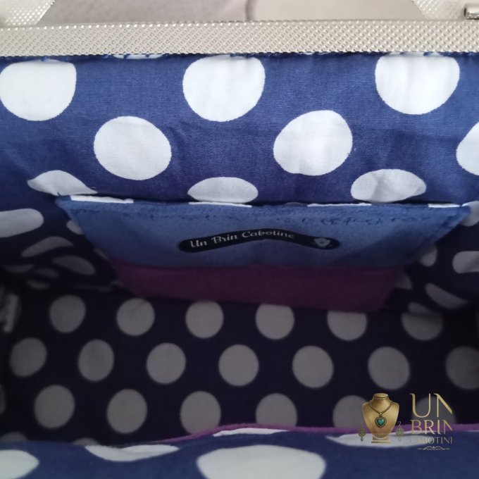 Sac à main « Alice & le Chat — Pièce unique