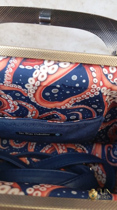 Sac à main « Kraken & Abysses » — Pièce unique