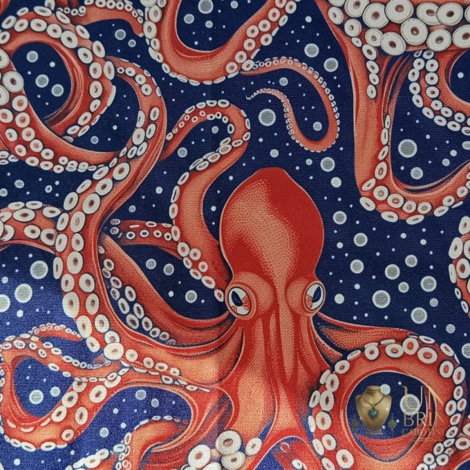 Sac à main « Kraken & Abysses » — Pièce unique