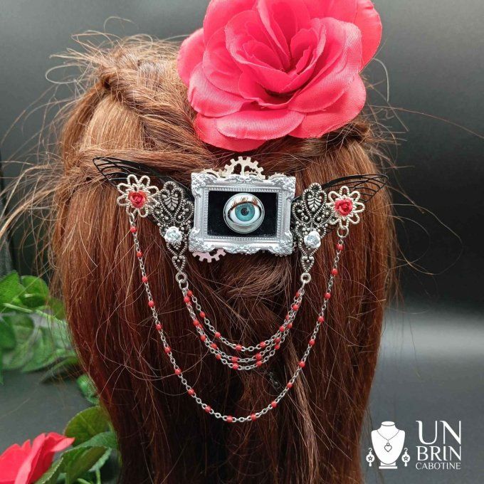 Bijoux de tête "Je t'ai à l'œil"