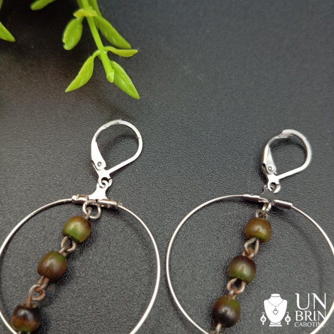 Boucles d'oreilles  créoles