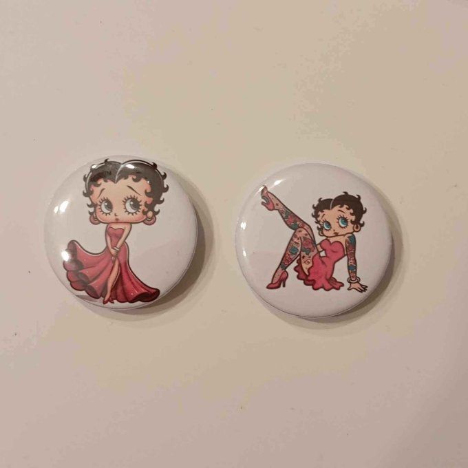 Badges Betty Boop