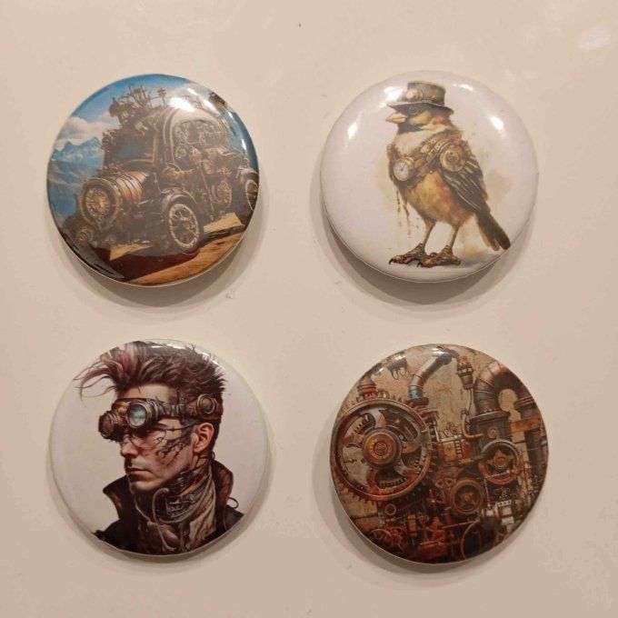 Badges Steampunk