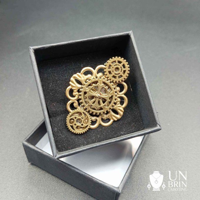 Bijou de barbe bronze