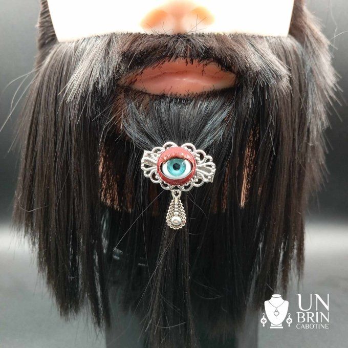 Bijou de barbe "Je t'ai à l'oeil"