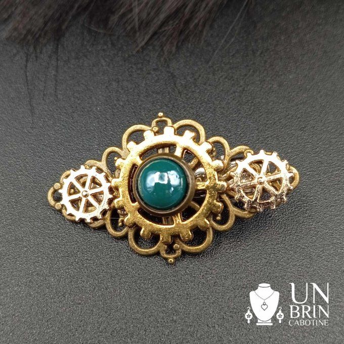 Bijou de barbe bronze et or