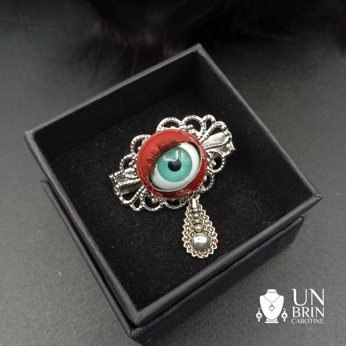Bijou de barbe "Je t'ai à l'oeil"