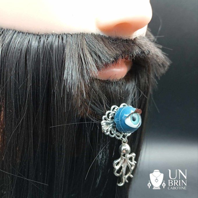 Bijou de barbe "Je t'ai à l'œil" 