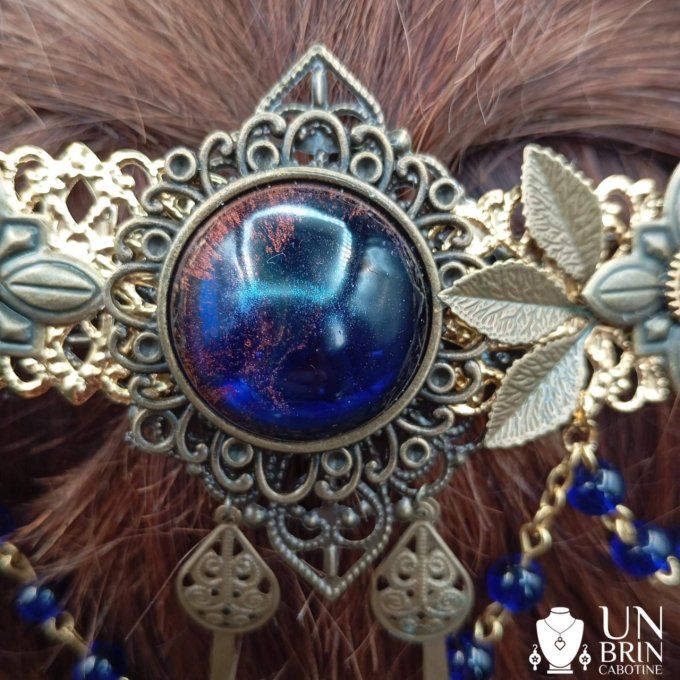Bijoux de tête romantique asymétrique