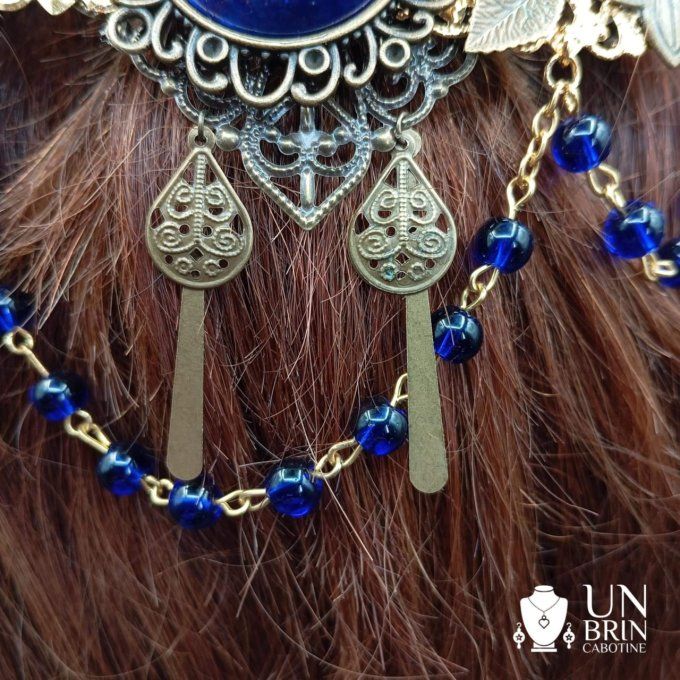 Bijoux de tête romantique asymétrique