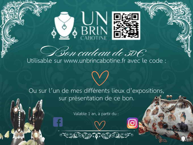 Bon cadeaux 50€