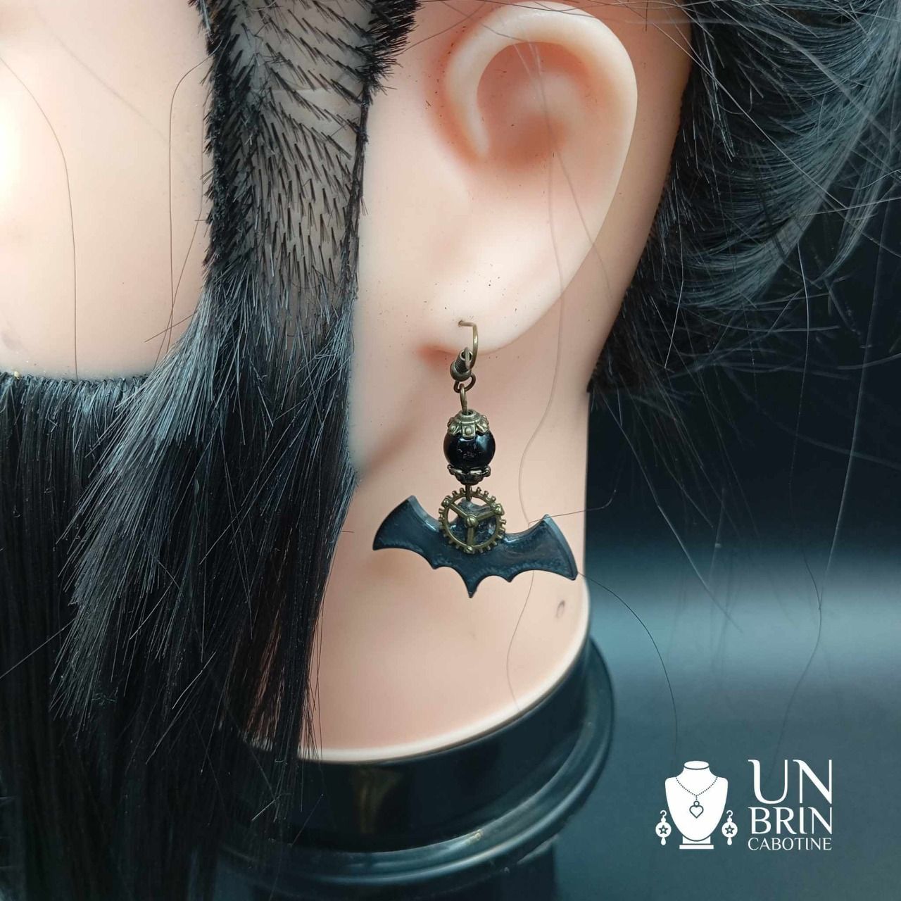Boucles d'oreilles chauves-souris