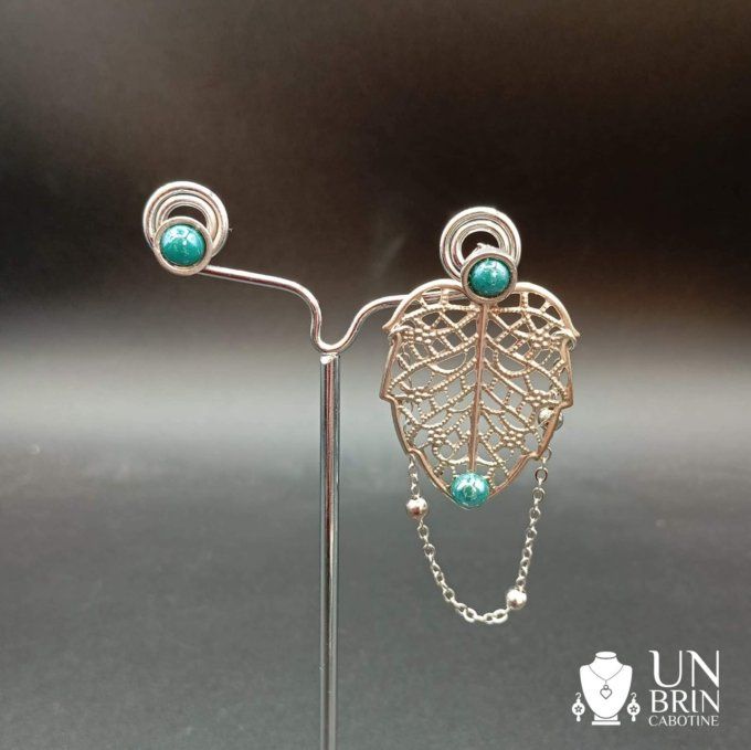 Boucles d'oreilles  asymétriques   