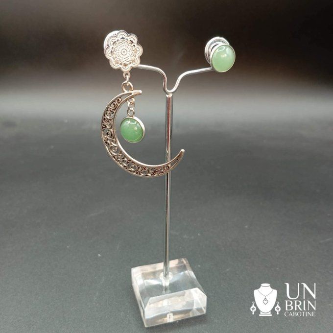Boucles d'oreilles  asymétriques