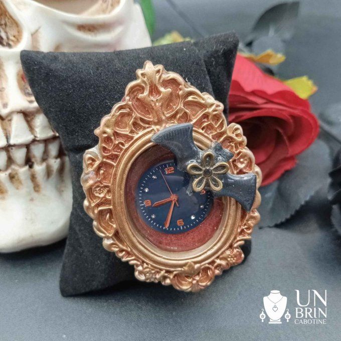 Broche cadre baroque 