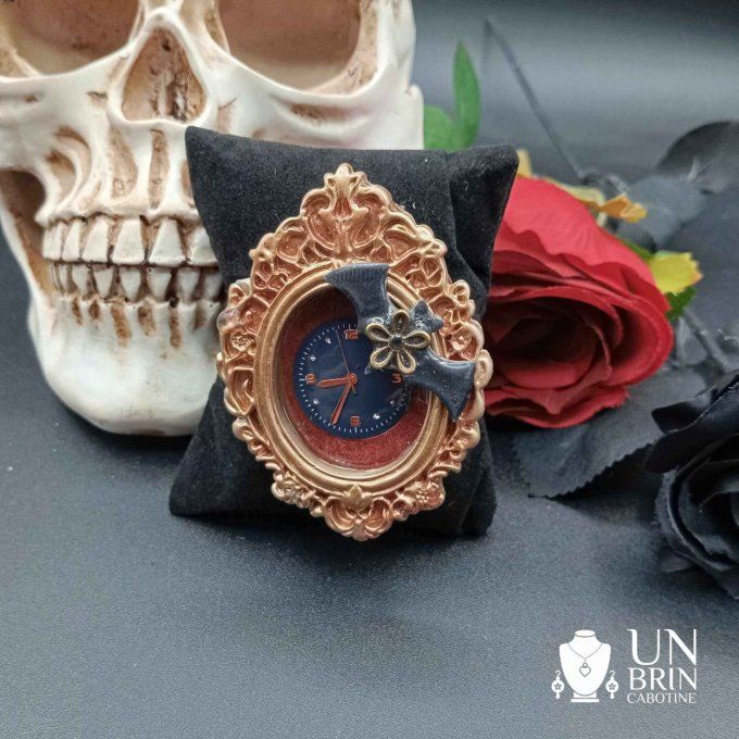 Broche cadre baroque 