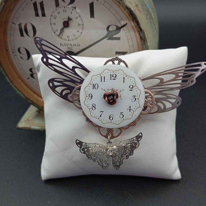Broche ailes de papillons