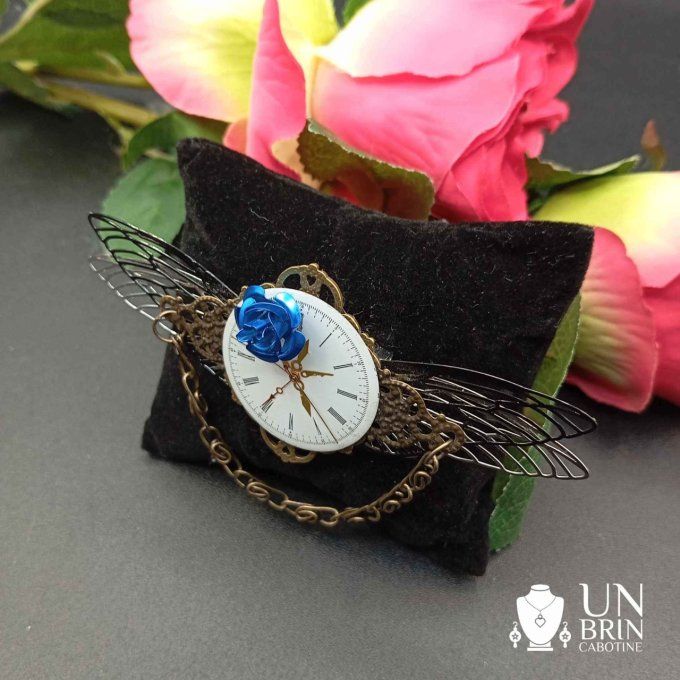 Broche baroque steampunk  