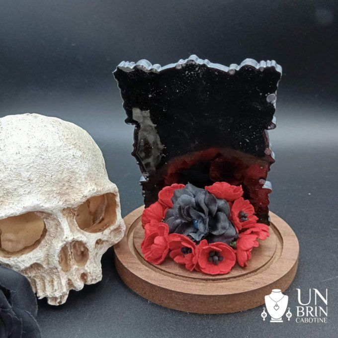 Globe cadre skull 