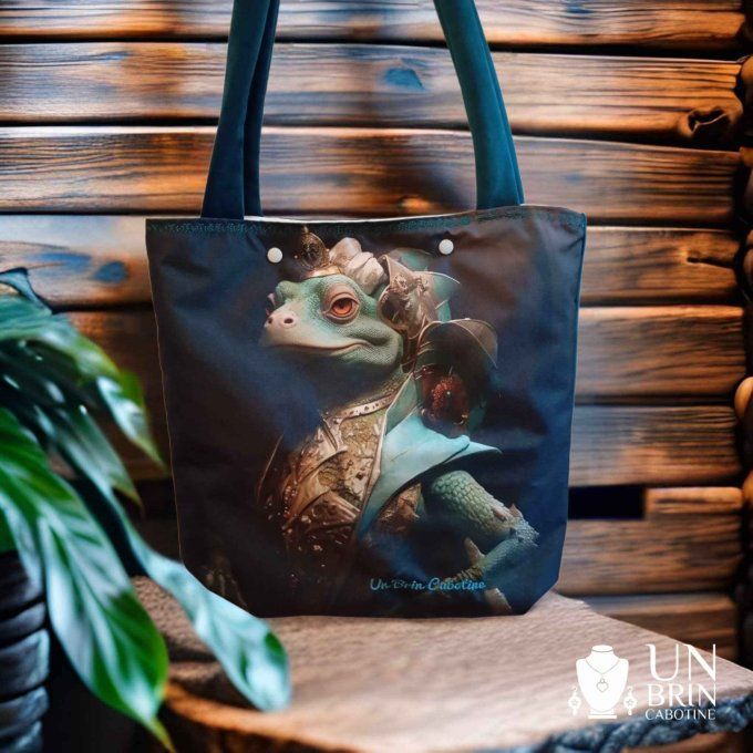 Sac cabas XL Le lézard