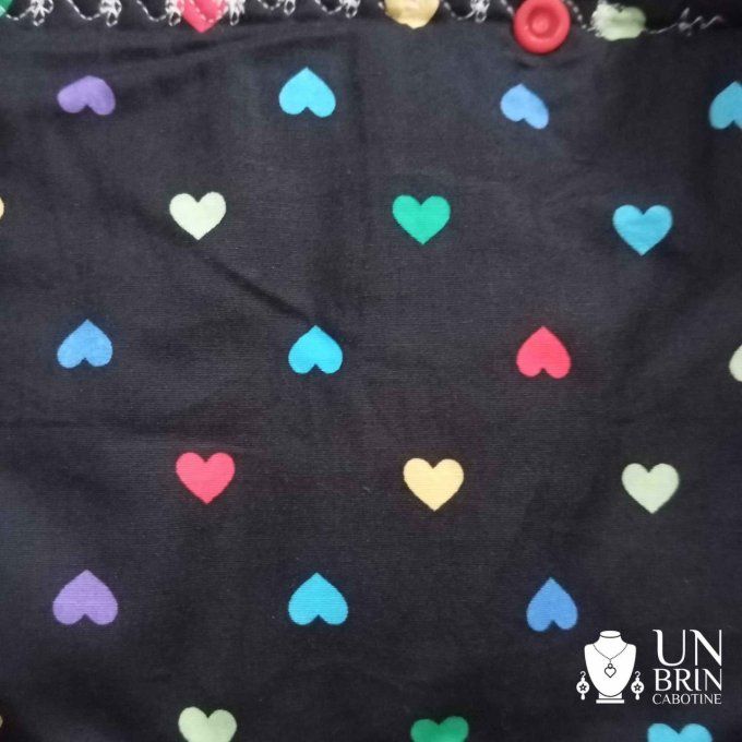 Sac cabas XL Chat et coccinelles