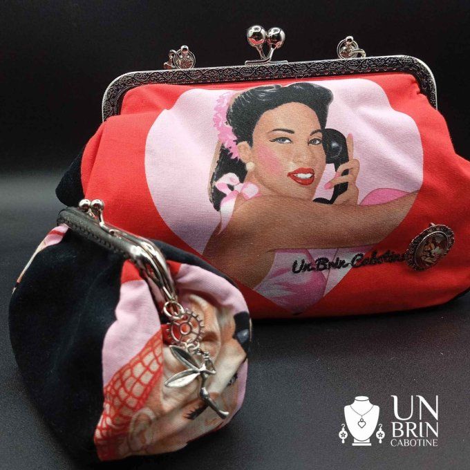 Porte monnaie pin-up