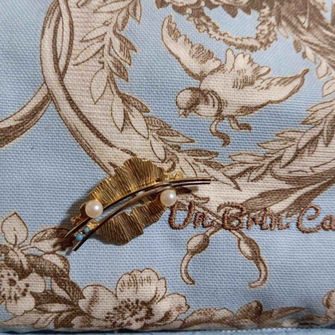 Sac style toile de Jouy
