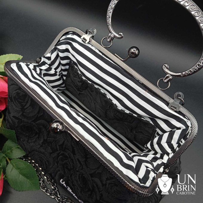 Sac roses noires