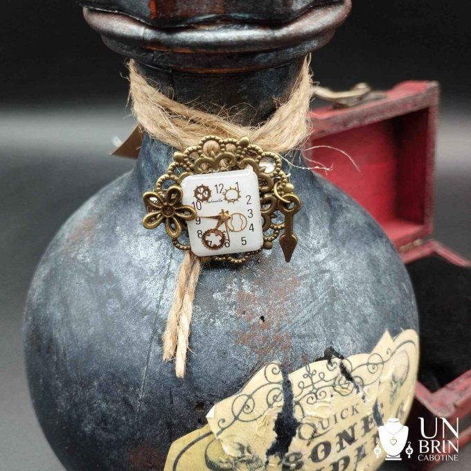 Bijou de barbe bronze